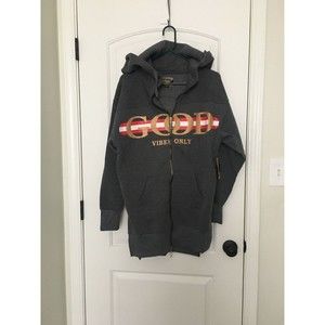 Special One International Women's Striped Full Zip Hoodie Oversized Size S